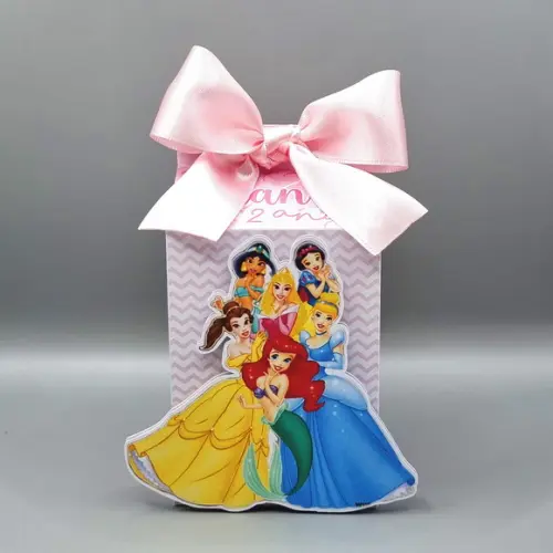 Caixa Milk - Princesas Disney