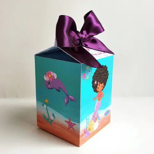Caixa Milk - Sereia Negra / Sereia Preta
