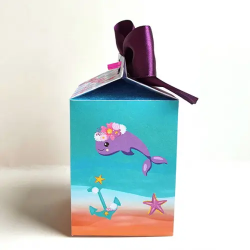 Caixa Milk - Sereia Negra / Sereia Preta