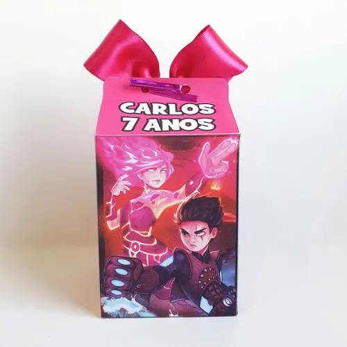Caixa Milk - Sharkboy e Lavagirl