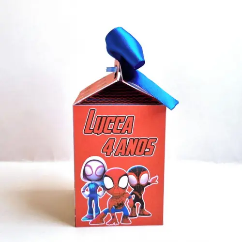 Caixa Milk - Spidey e Seus Amigos Espetaculares