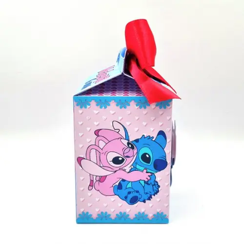 Caixa Milk - Stitch e Angel