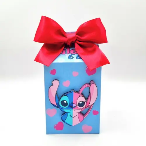 Caixa Milk - Stitch e Angel