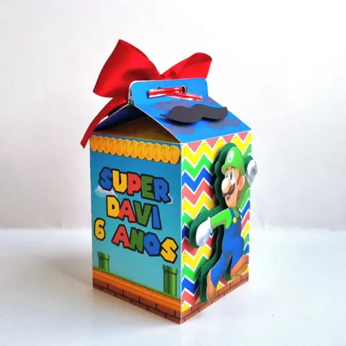 Caixa Milk - Super Mario