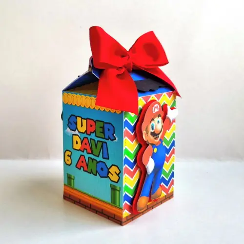 Caixa Milk - Super Mario