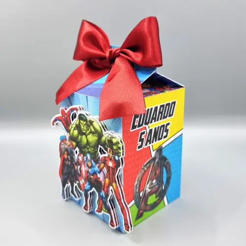 Caixa Milk - Vingadores