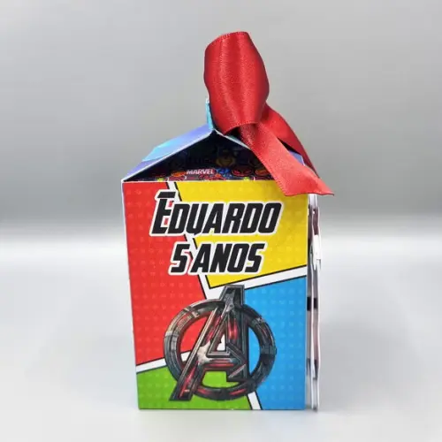 Caixa Milk - Vingadores