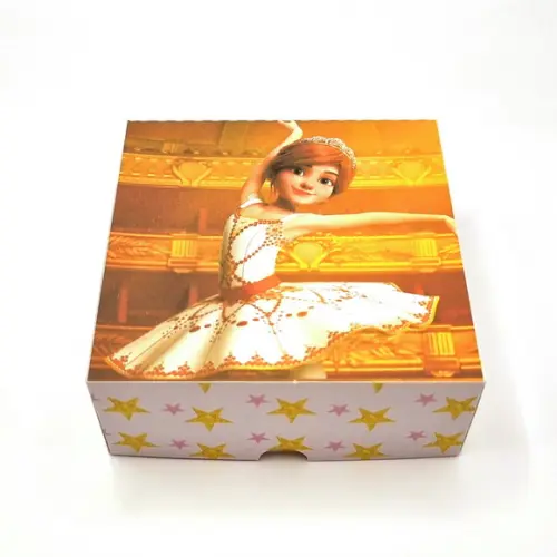 Caixa para 4 Doces - a Bailarina