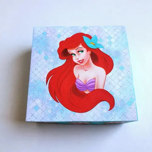 Caixa para 4 Doces - a Pequena Sereia