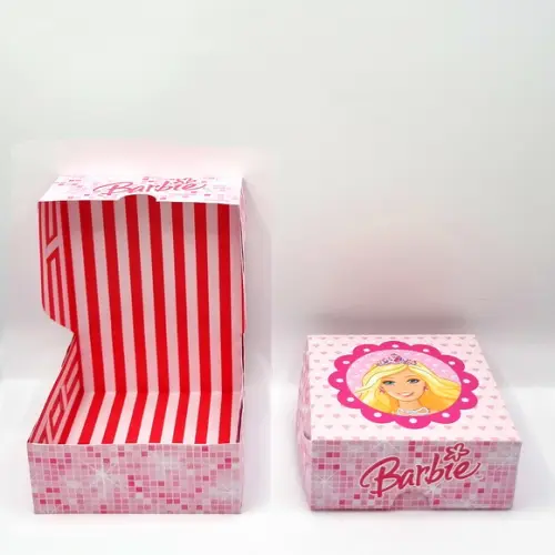 Caixa para 4 Doces - Barbie