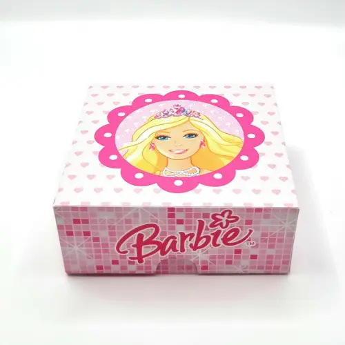 Caixa para 4 Doces - Barbie