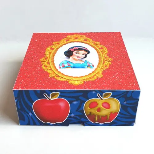 Caixa para 4 Doces - Branca de Neve