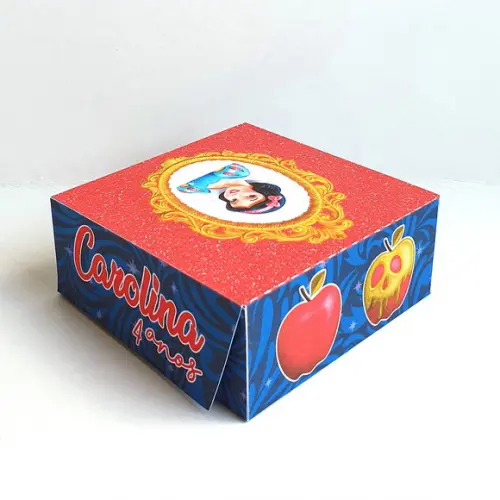 Caixa para 4 Doces - Branca de Neve