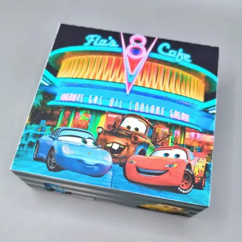 Caixa para 4 Doces - Carros