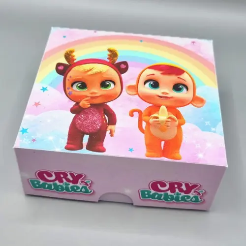 Caixa para 4 Doces - Cry Babies
