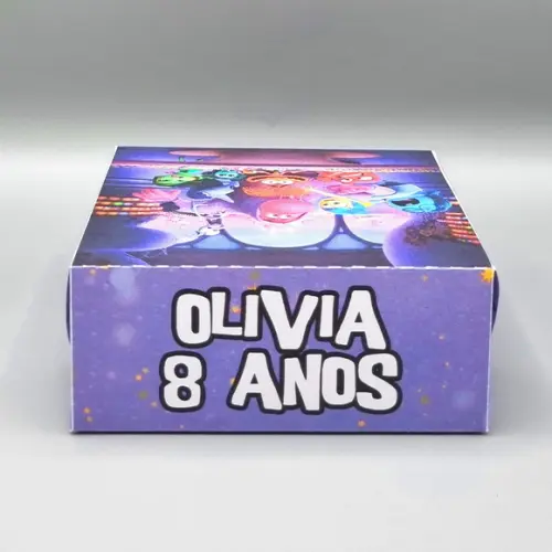 Caixa para 4 Doces - Divertidamente 2