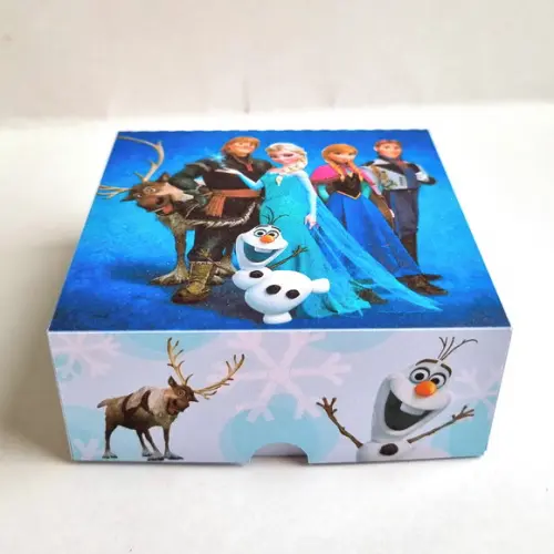 Caixa para 4 Doces - Frozen