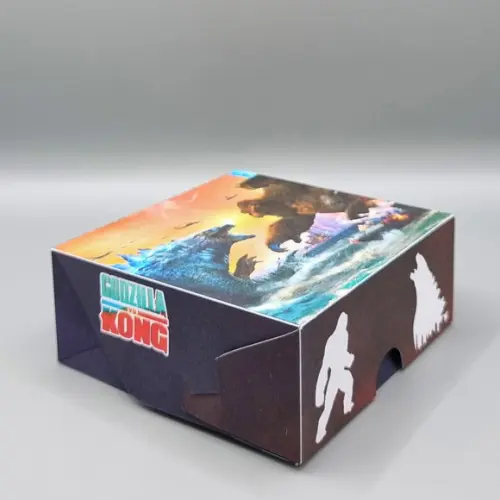 Caixa para 4 Doces - Godzilla Vs Kong