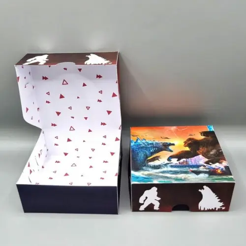 Caixa para 4 Doces - Godzilla Vs Kong