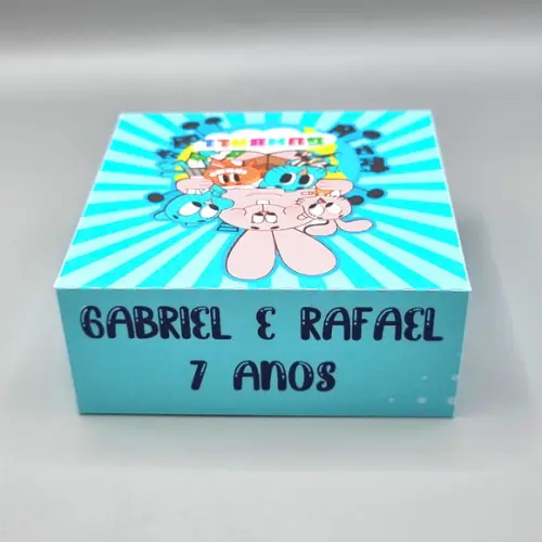 Caixa para 4 Doces - Gumball