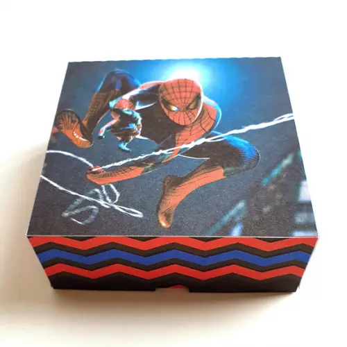 Caixa para 4 Doces - Homem Aranha