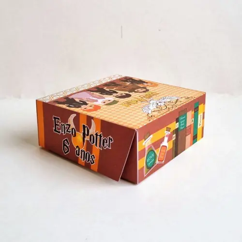 Caixa para 4 Doces - Harry Potter