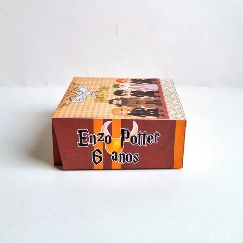 Caixa para 4 Doces - Harry Potter