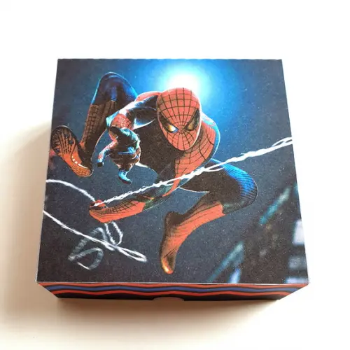 Caixa para 4 Doces - Homem Aranha