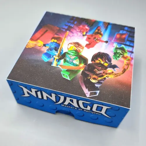 Caixa para 4 Doces - Lego Ninjago