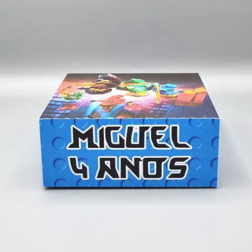 Caixa para 4 Doces - Lego Ninjago