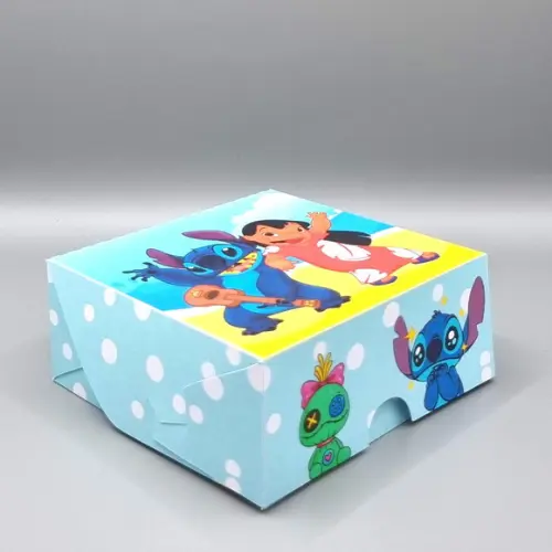 Caixa para 4 Doces - Lilo & Stitch