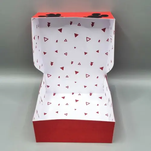 Caixa para 4 Doces - Mickey e Minnie