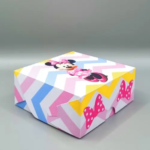 Caixa para 4 Doces - Minnie