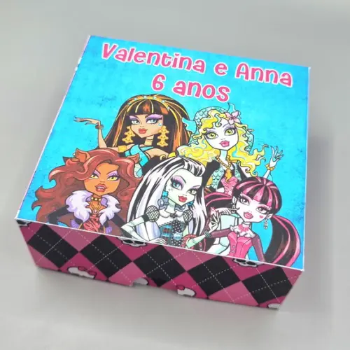 Caixa para 4 Doces - Monster High
