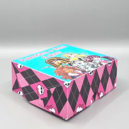 Caixa para 4 Doces - Monster High