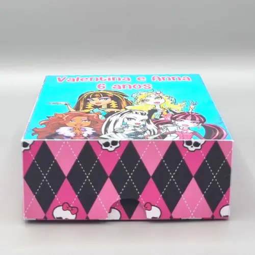 Caixa para 4 Doces - Monster High
