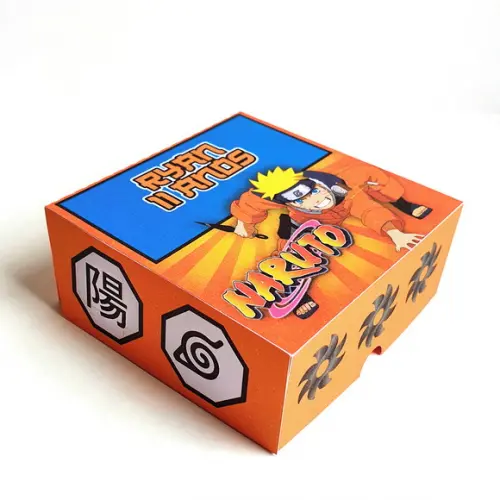 Caixa para 4 Doces - Naruto