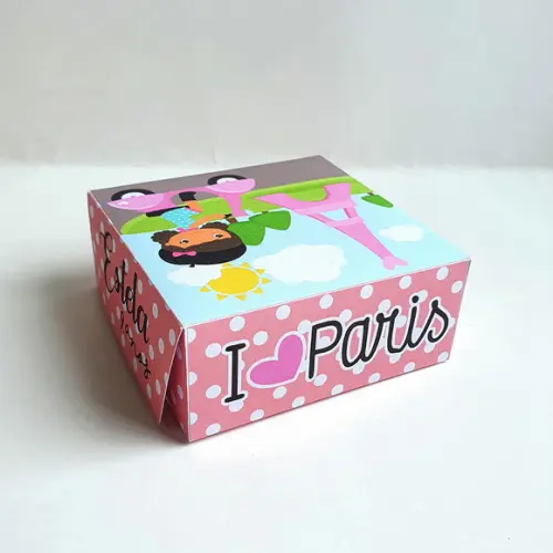 Caixa para 4 Doces - Paris