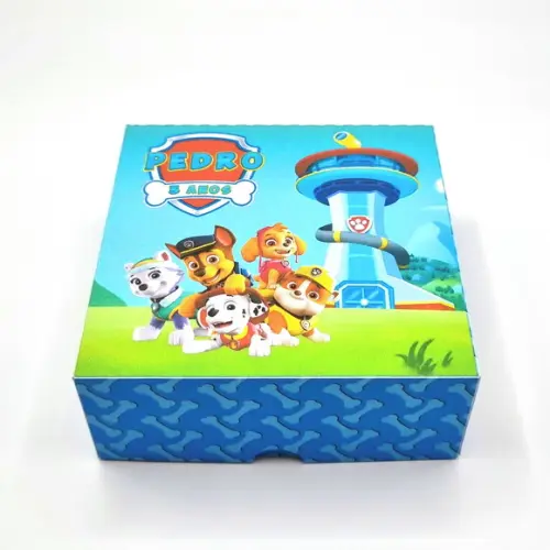 Caixa para 4 Doces - Patrulha Canina