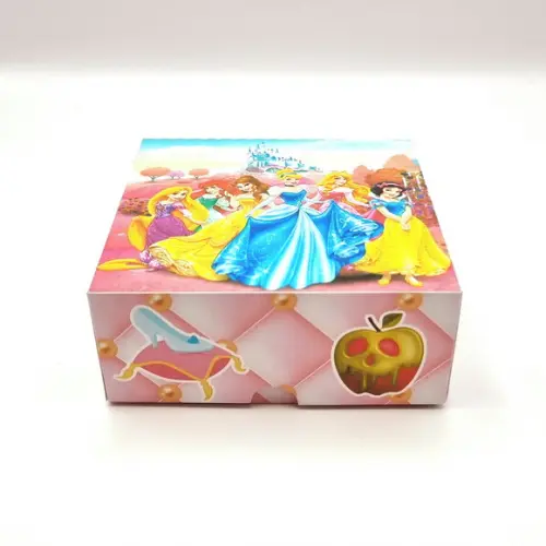 Caixa para 4 Doces - Princesas Disney