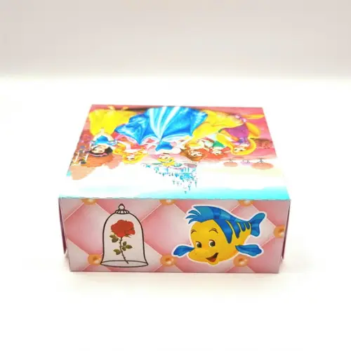 Caixa para 4 Doces - Princesas Disney
