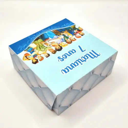 Caixa para 4 Doces - Príncipes Disney