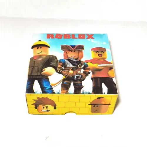 Caixa para 4 Doces - Roblox