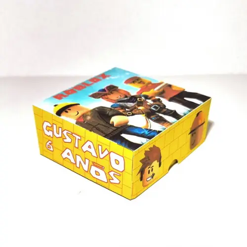 Caixa para 4 Doces - Roblox
