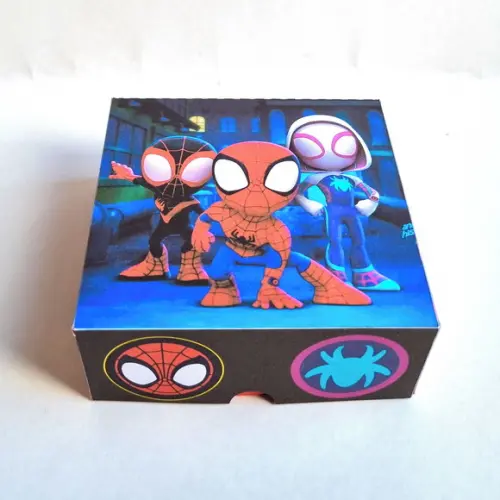Caixa para 4 Doces - Spidey e Seus Amigos Espetaculares