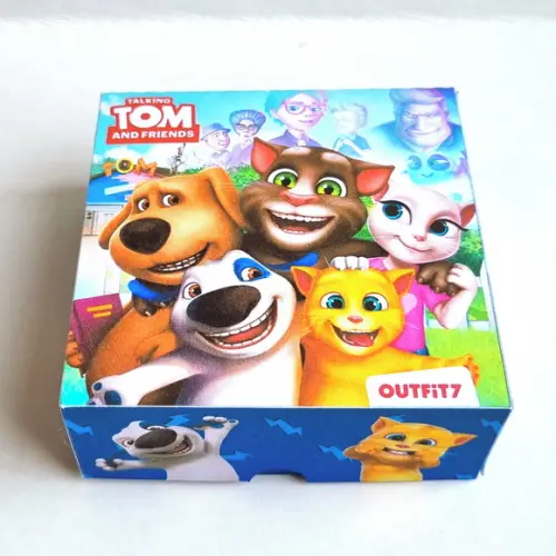 Caixa para 4 Doces - Talking Tom