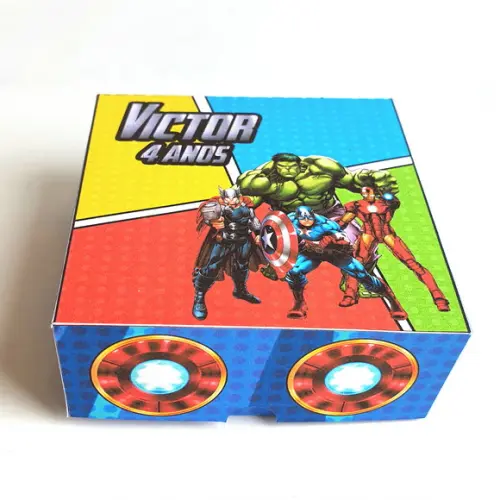 Caixa para 4 Doces - Vingadores