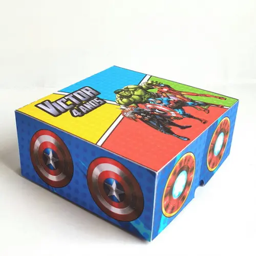Caixa para 4 Doces - Vingadores