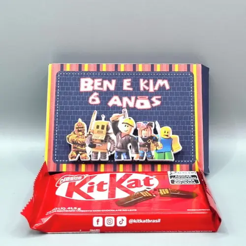 Caixa para Kit Kat - Roblox