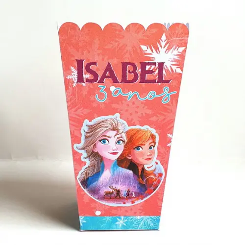 Caixa para Pipoca - Frozen 2